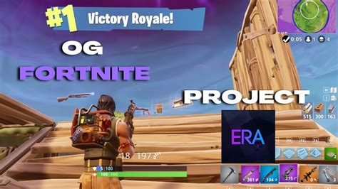 era discord|How to play OG Fortnite in 2024! (Project Era Season 7 Tutorial)